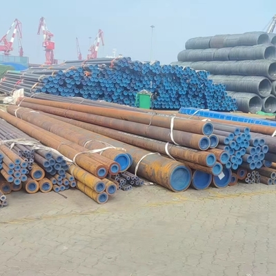 Καλή τιμή. Σωλήνας από ανθρακούχο χάλυβα χωρίς ραφή ASTM A106B, μήκους 6-12m, γαλβανισμένος σε απευθείας σύνδεση