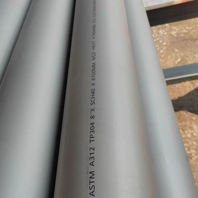 Καλή τιμή. 304 316 316L  Acid-washed Matte Seamless Stainless Steel Pipe For Drinking Water Transportation σε απευθείας σύνδεση