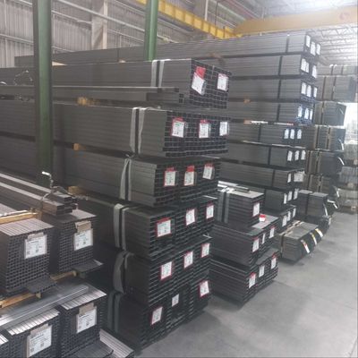 Καλή τιμή. SAE1060 60# ISO9001 Certified Hot Rolled Black Rectangular Steel Tube for Building Materials σε απευθείας σύνδεση