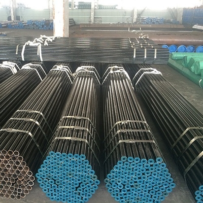 API 5L A333 Gr.6 μαύρος στρογγυλός σωλήνας πετρελαιαγωγών σωλήνων χάλυβα άνθρακα χωρίς συγκόλληση