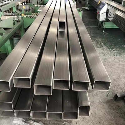 Good price 304 304L Φινίρισμα τρίχας από συγκολλημένος σωλήνας από ανοξείδωτο χάλυβα για κουπαστή διακόσμηση οροφής κιγκλίδωμα σε απευθείας σύνδεση