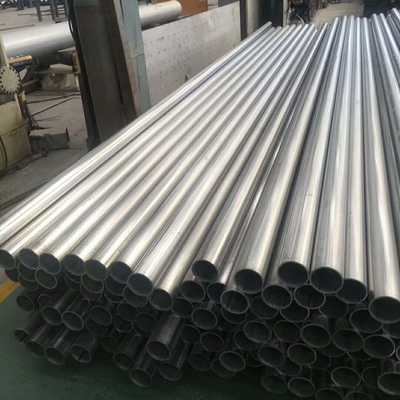 7.93g/cm3 Λουστρωμένο ασήμι 304 σωλήνα από ανοξείδωτο χάλυβα Θέμα τήξης 1454°C 6mm OD