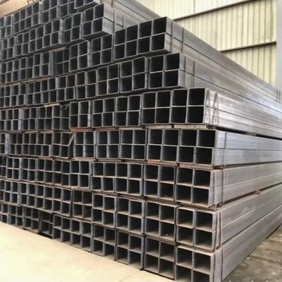 S235jr S275jr 355jr Μαύρος ήπιος χάλυβας ορθογώνιος χάλυβα σωλήνας για το κτίριο