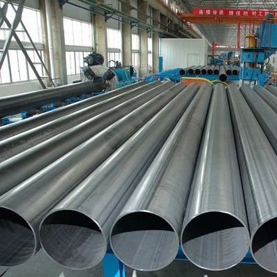 ASTM 35# 304 316 20MnG καυτό - κυλημένος ορθογώνιος στρογγυλός σωλήνας 6M χάλυβα λεβήτων Lehgth