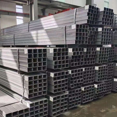 Ορθογώνιο ASTM 179 καυτό - κυλημένος μαύρος δομικός σωλήνας 40*60 χάλυβα χάλυβα ERW